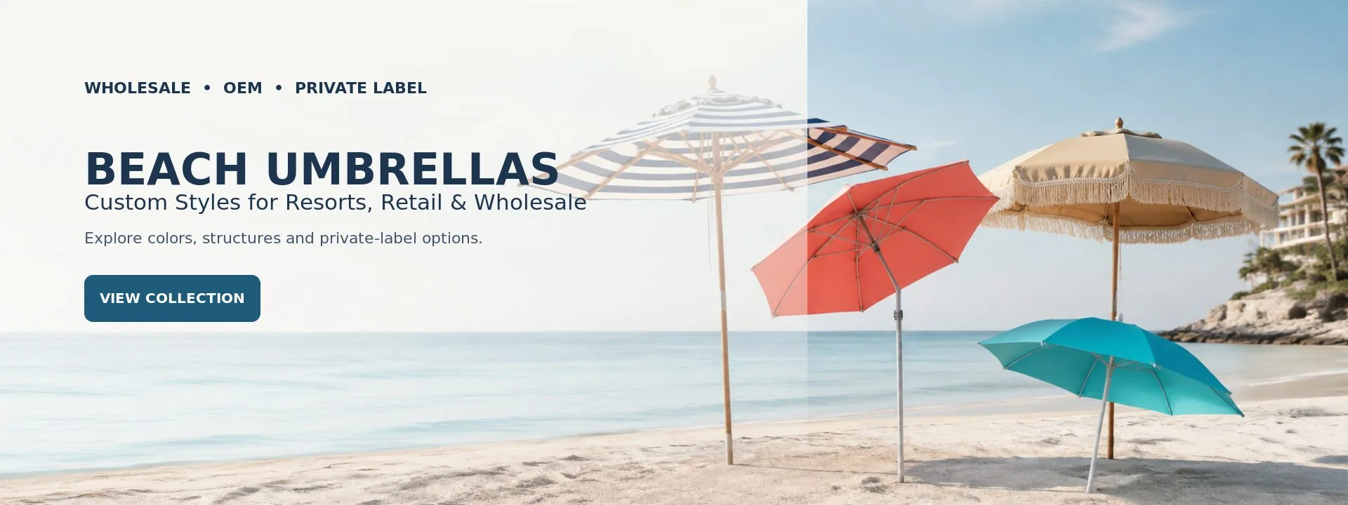 China Beach Umbrella leverantör