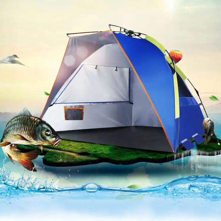 Camping solskydd med sandankare