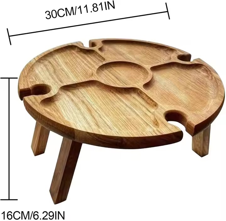 Wooden Outdoor Foldable Picnic Table