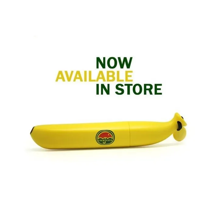 Banana Cartoon Shaped Kids Paraply