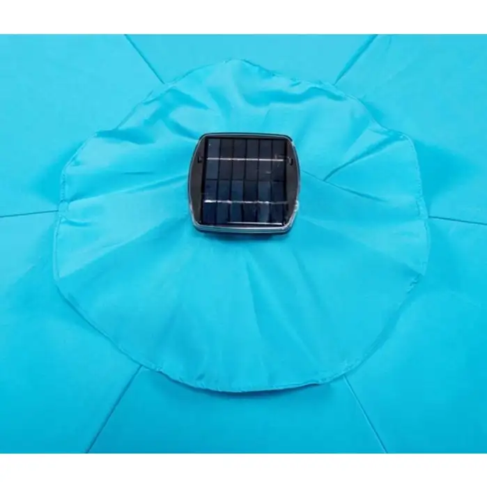 LED ljus trädgård paraply