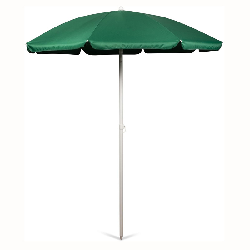 Portabelt grönt strandparaply