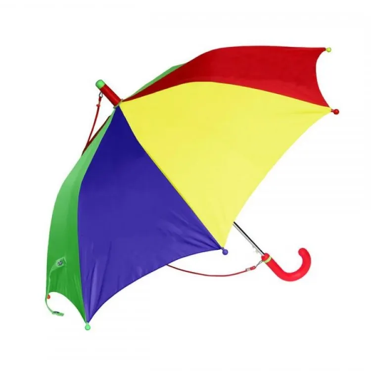 Regnbågsfärg automatiskt barnparaply